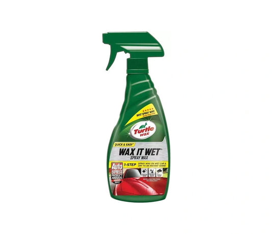 Turtle Wax - Wax It Wet Car Spray Wax 500ml - Instant Shine & Protection, Quick & Easy Application, Advanced Technology for Smooth and Slick Finish