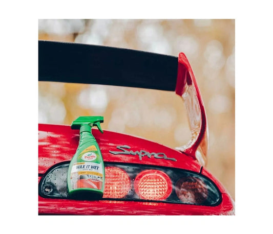 Turtle Wax - Wax It Wet Car Spray Wax 500ml - Instant Shine & Protection, Quick & Easy Application, Advanced Technology for Smooth and Slick Finish