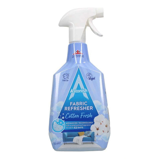 Astonish Fabric Refresher Cotton Fresh - 750ml | Fabric Freshener