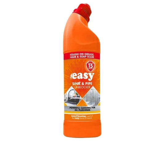 Easy Sink & Pipe Unblocker 1L - Powerful Drain Cleaner