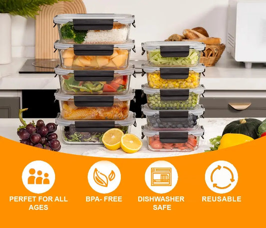 airtight glass containers