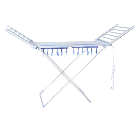 Electric Clothes Dryer With 20 Heated Bars- 230W | 12-Clothes Pegs+ Rack Cover-Houszy®
