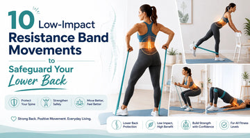 10 Low-Impact Resistance Band Movements to Safeguard Your Lower Back
