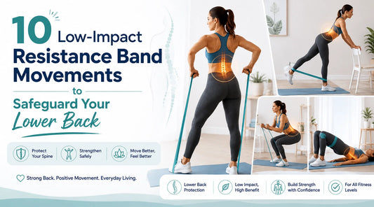 10 Low-Impact Resistance Band Movements to Safeguard Your Lower Back