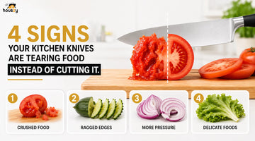 4 Signs Kitchen Knives Are Tearing Food Instead of Cutting It