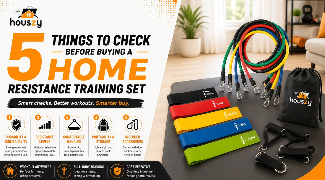5 Things to Check Before Buying a Home Resistance Training Set