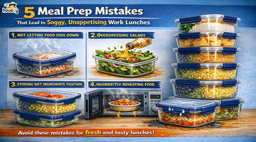 5 Meal-Prep Mistakes That Lead to Soggy, Unappetising Work Lunches.