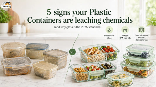5 Signs Your Plastic Containers Are Leaching Chemicals & Why Glass is the 2026 Standard