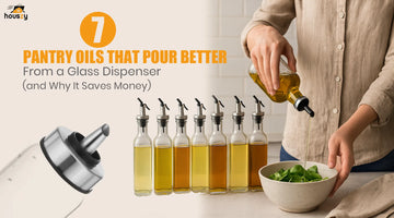 7 Pantry Oils That Pour Better from a Glass Dispenser