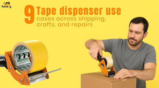 9 Tape Dispenser Use-Cases Across Shipping, Crafts, and Repairs