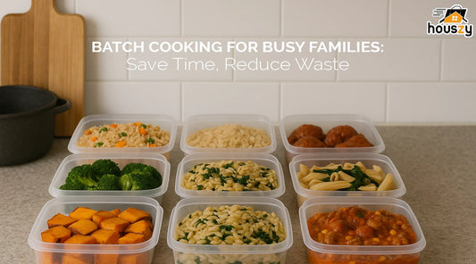 Batch Cooking for Busy Families: Save Time, Reduce Waste