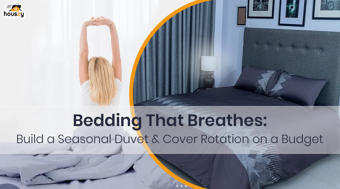 Bedding That Breathes: Build a Seasonal Duvet & Cover Rotation on a Budget