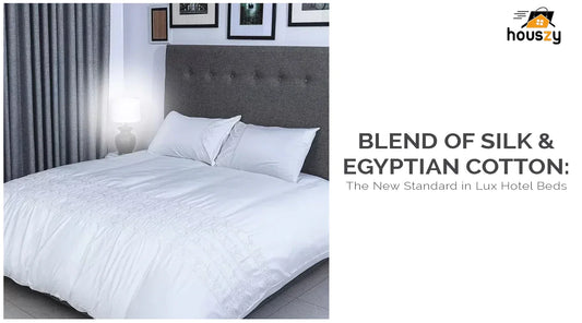 Blend of Silk & Egyptian Cotton: The New Standard in Luxury Hotel Bedding