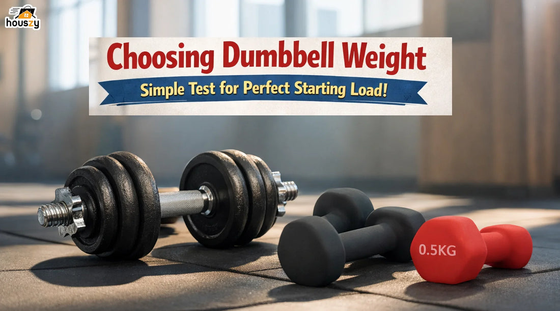 Choosing Dumbbell Weight: Simple Test for Perfect Starting Load