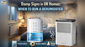 Damp Signs in UK Homes: When to Run a Dehumidifier