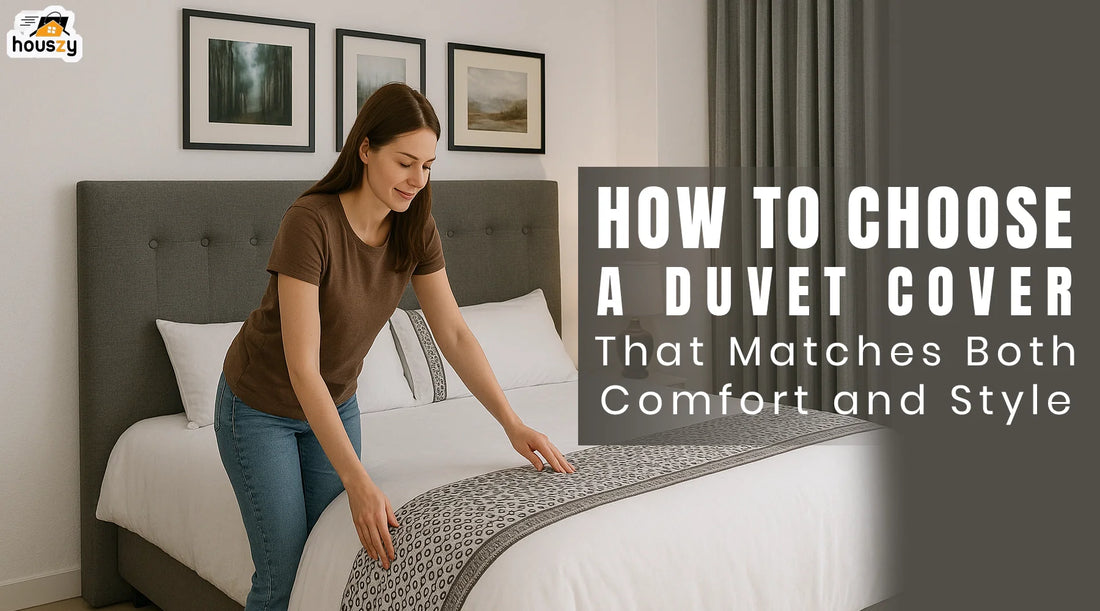 How to Choose a Duvet Cover That Matches Both Comfort and Style