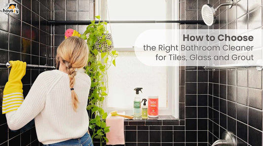 How to Choose the Right Bathroom Cleaner for Tiles, Glass and Grout