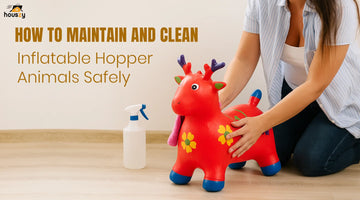 How to Maintain and Clean Inflatable Hopper Animals Safely