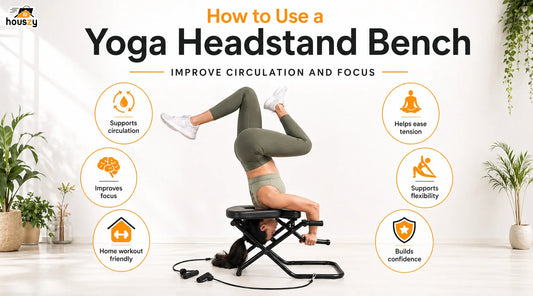 How to Use a Yoga Headstand Bench to Boost Circulation and Focus