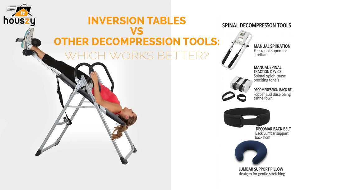 Inversion Tables vs. Other Decompression Tools: Which Works Better?