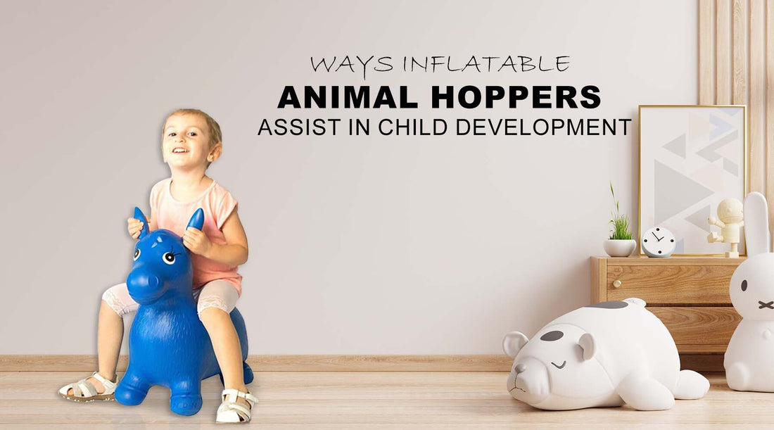 8 Ways Inflatable Animal Hoppers Assist in Child Development