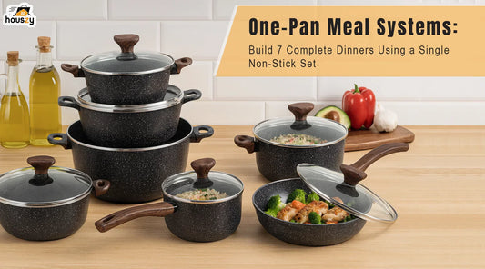 One‑Pan Meal Systems: 7 Complete Dinners Using a Single Non‑Stick Set