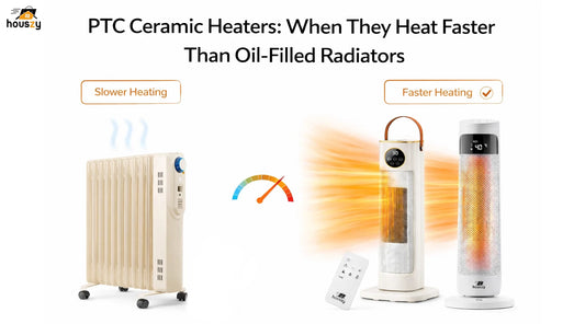 PTC Ceramic Heaters: When They Heat Faster Than Oil-Filled Radiators