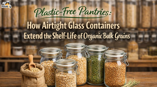 Plastic-Free Pantries: How Airtight Glass Containers Extend the Shelf-Life of Organic Bulk Grains