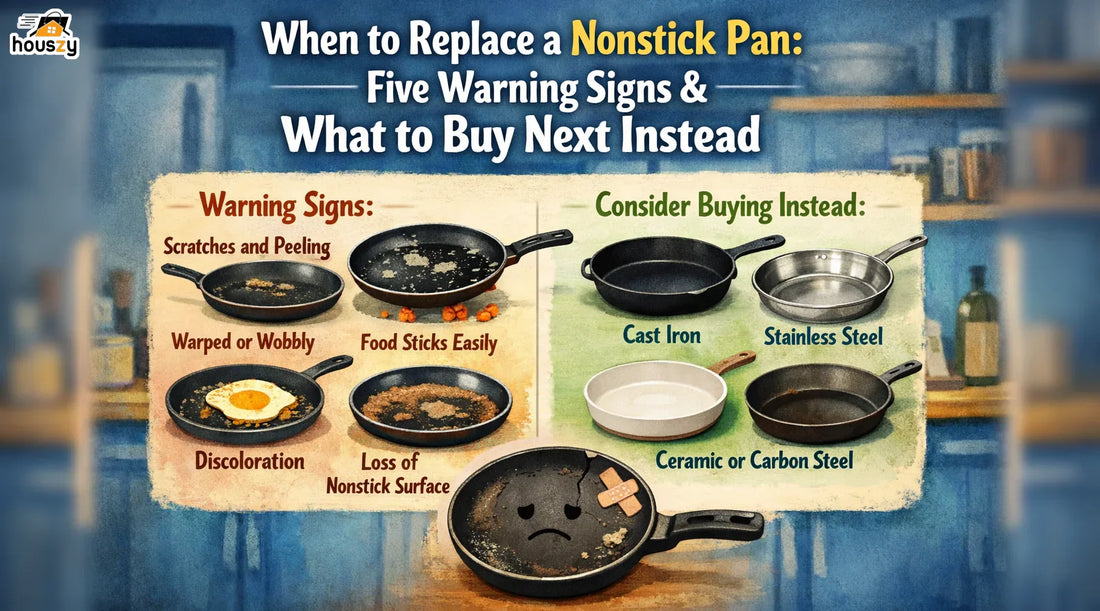 When to Replace a Nonstick Pan: Five Warning Signs, and What to Buy Next Instead