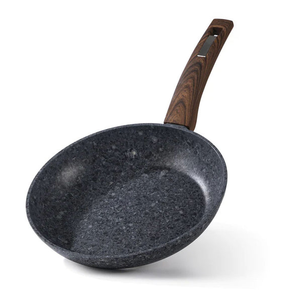 Non-Stick Frying Pan 24 cm Granite Coating & Induction Safe – Houszy
