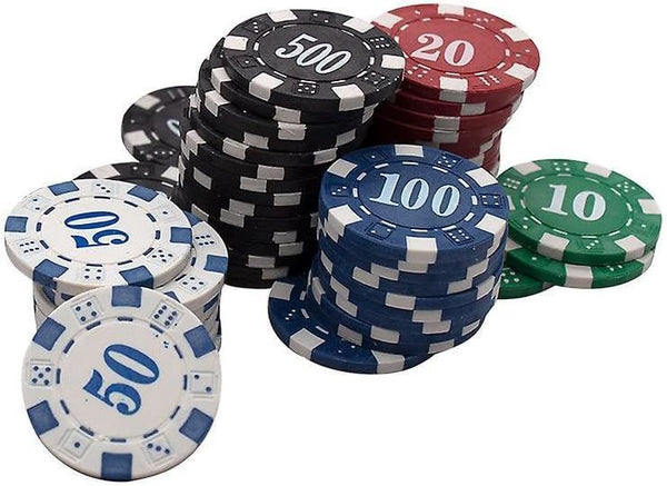 Casino Poker Set-300 Chips in a Robust Aluminum Carry Case