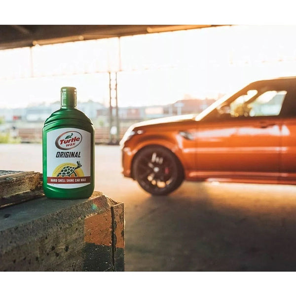 Turtle Wax Original Liquid Wax Hard Shell Shine Car Clean Deep Polish 500ml