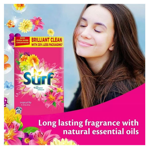 Surf Laundry Powder Tropical Lilly & Ylang-Ylang 45 Washes 2.25KG