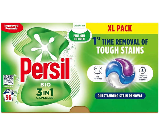 Persil Bio 3 in 1 Washing Capsules laundry capsules
