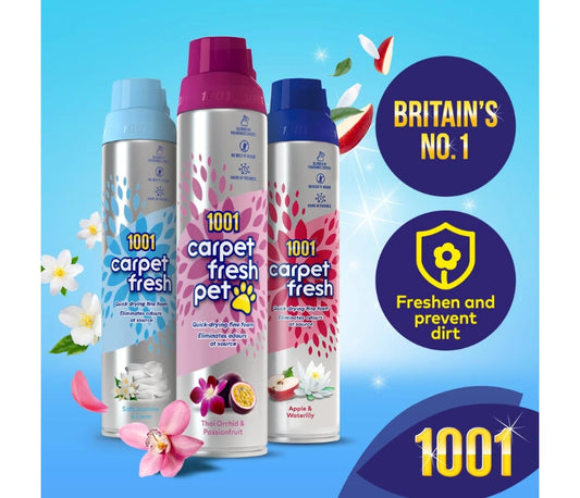 1001 Carpet Fresh Pet - Thai Orchid & Passionfruit - 300ml