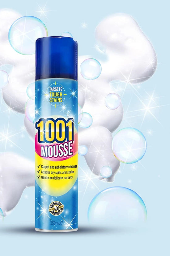 1001 Carpet Mousse Floral Scented Cleaner, 350 ml