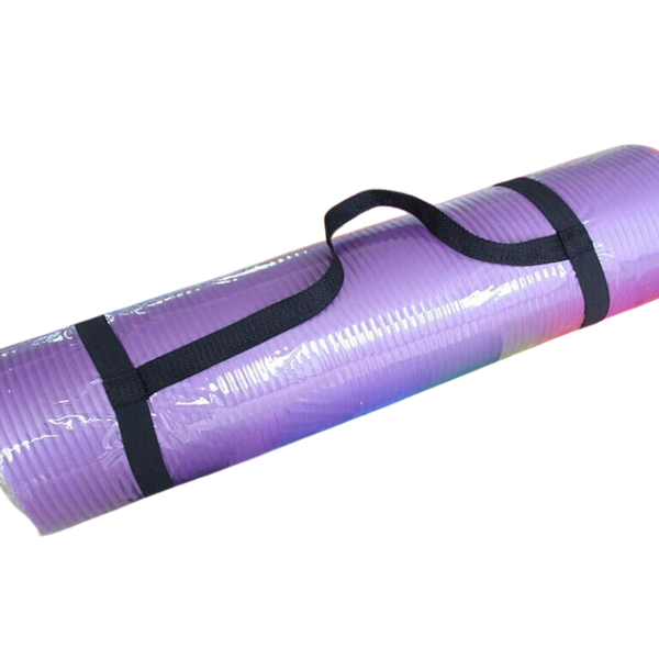 Yoga Exercise Mat with Non-Slip Bottom & Carrying Strap