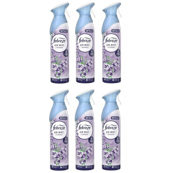 Febreze Air Mist Freshener Spray Lavender Scent - 185ml