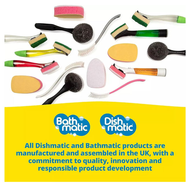 Dishmatic Washing Up Sponge Liquid Dispenser Handle & 6 Refills Value Pack Kit