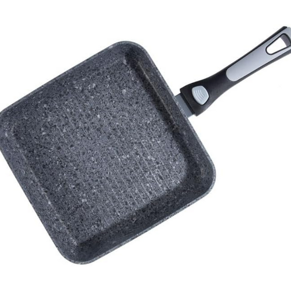 Non-Stick Grill Pan with Detachable Handle 26 cm