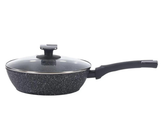 Non-Stick Deep Frying Pan With Lid 28 cm