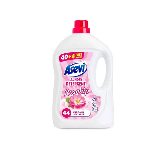 Asevi Laundry Liquid Detergent Rosehip 44 Washes - 2376ml