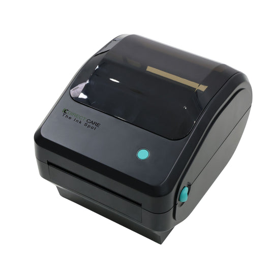 Direct Care Desktop USB & Bluetooth Barcode Printer, 203 dpi Direct Thermal, 152 mm/s, Max 108 mm Width, TSPL, Gap/Black‑Mark/Continuous, Windows/Mac/Linux/iOS/Android, 8MB RAM + 8MB Flash, CE