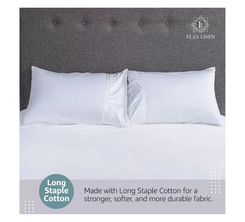 Duvet Cover Set With Egyptian Cotton Fitted Sheet- 400 TC (Adora Design)