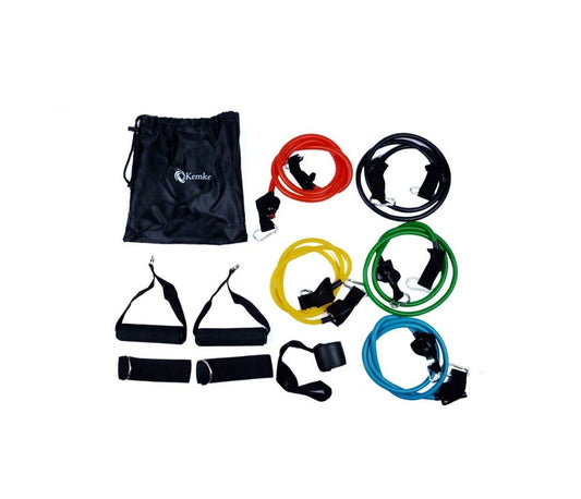 Resistance Band Set With Handles For Full body Workout - 11 PCS