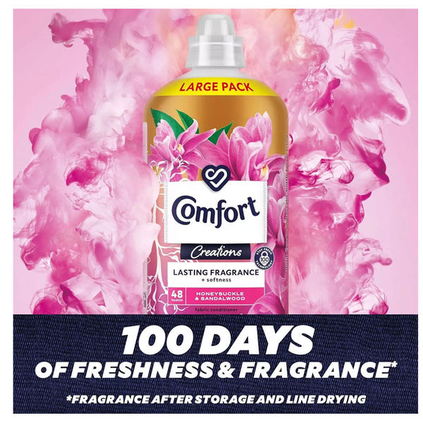 Comfort Fabric Conditioner Honeysuckle & Sandalwood 48 Wash 1440 ml