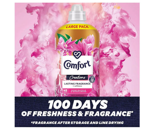 Comfort Fabric Conditioner Honeysuckle & Sandalwood 48 Wash 1440 ml