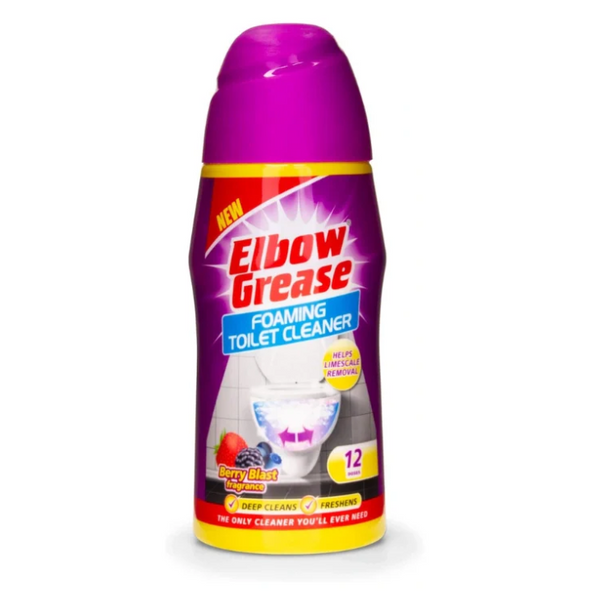 Elbow Grease Foaming Toilet Cleaner - Powerful 500g Formula