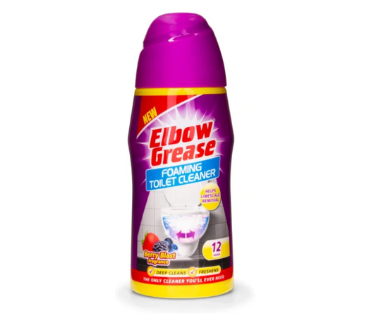 Elbow Grease Foaming Toilet Cleaner - Powerful 500g Formula