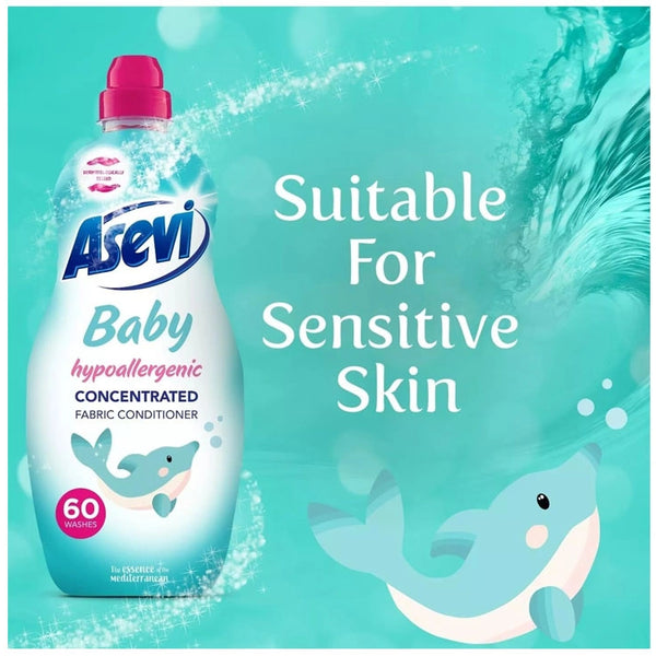 Asevi Fabric Softener Laundry Conditioner Liquid Fabric Softener 60Washes 1380ml